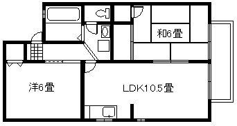 セジュール黎明Ａ棟 間取り
