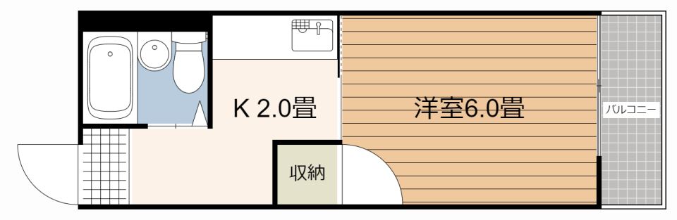 ＫＢＫスポーツ荒田ビル 間取り