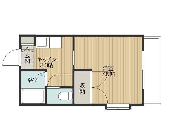 大洋ハイツ 間取り