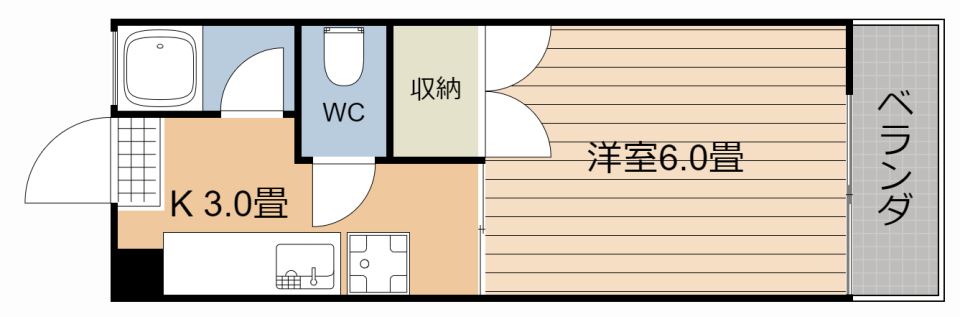 エントピア下荒田 間取り