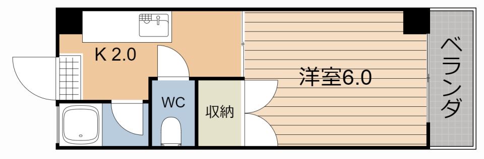 エントピア下荒田 間取り