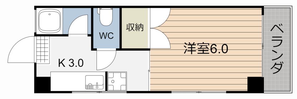 エントピア下荒田 間取り