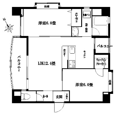 山吹壱番館 間取り