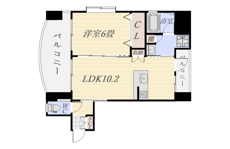 山吹壱番館 間取り