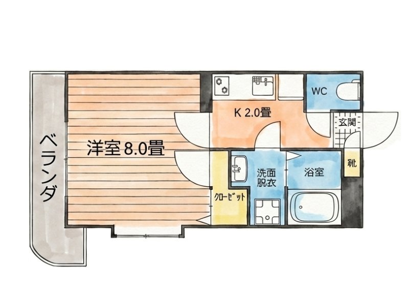 ヴィクトワール五番館 間取り