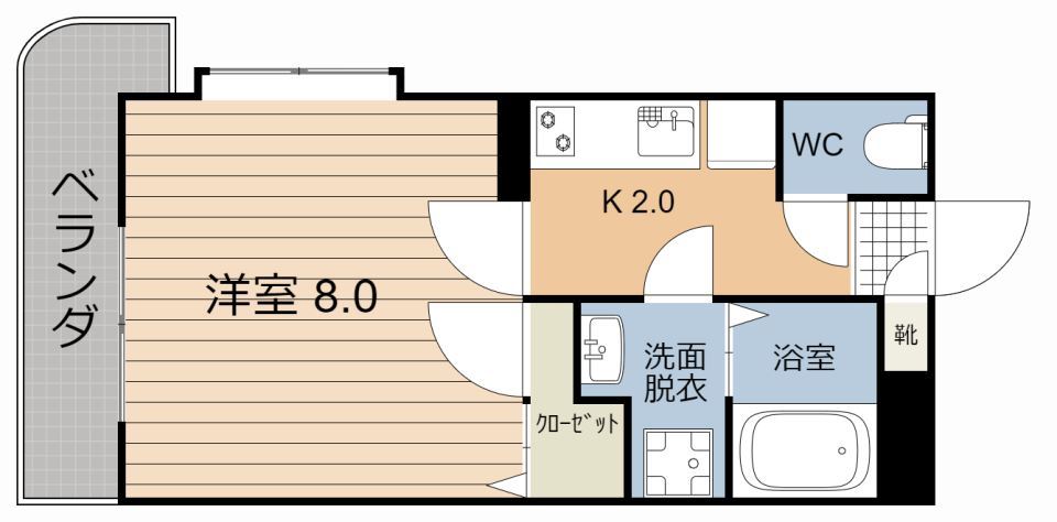 ヴィクトワール五番館 間取り