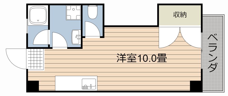 パレス鴨池 間取り