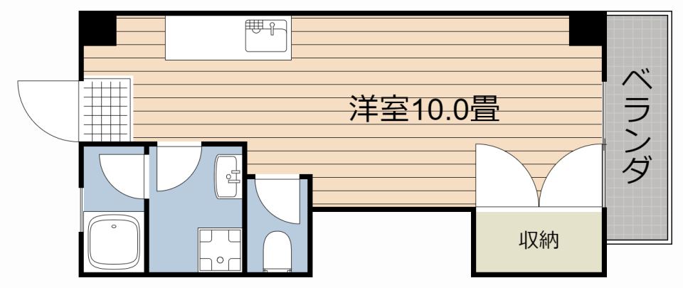 パレス鴨池 間取り