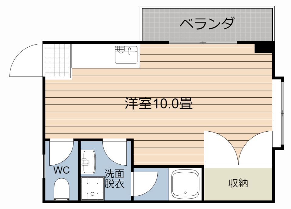 パレス鴨池 間取り