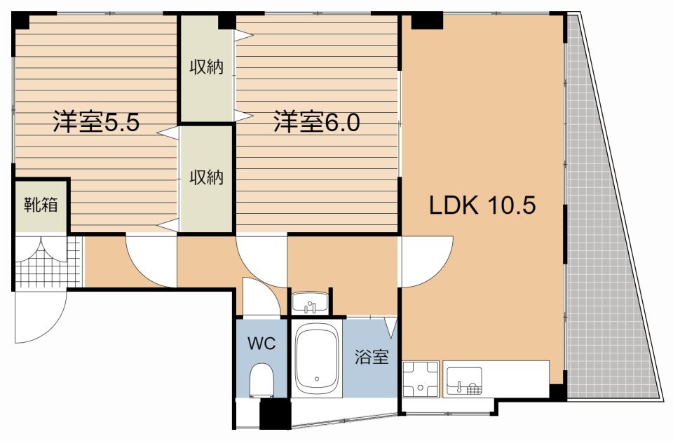 轟木ビル 間取り