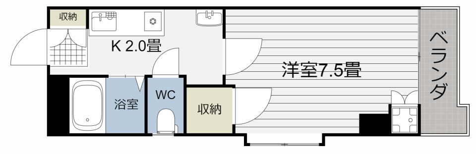 第二メゾン荒田 間取り