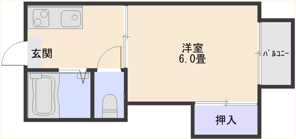 コーポサンライズ 間取り