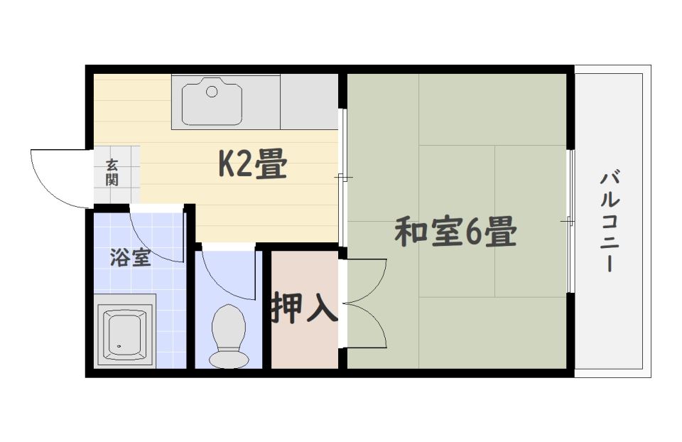 クリーンハイツ 間取り