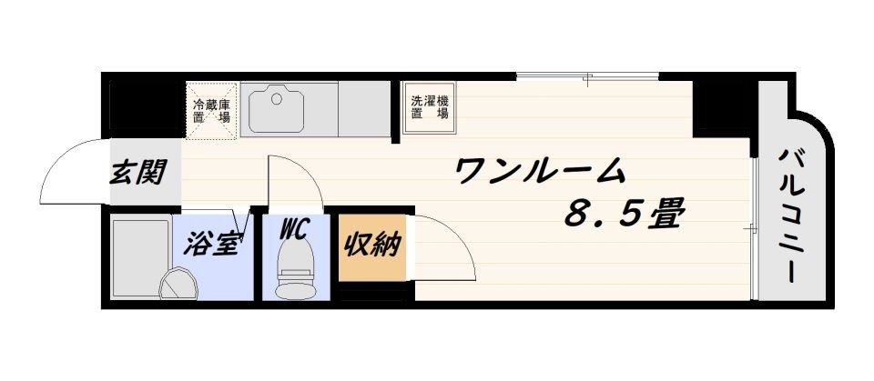 サンライズ鴨池 間取り