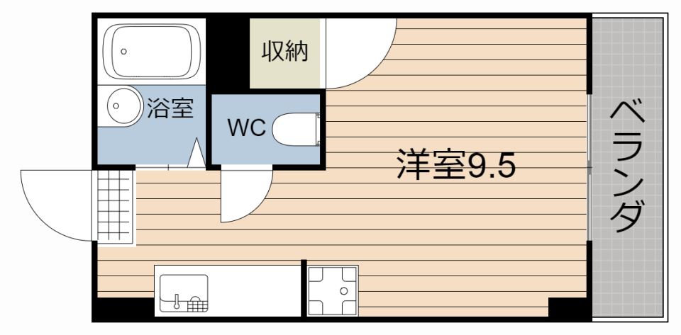 サンライズ鴨池 間取り