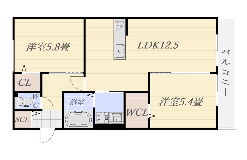 ラシュレ 間取り
