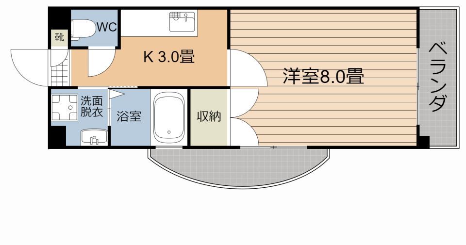 ヴィレッジ星 間取り