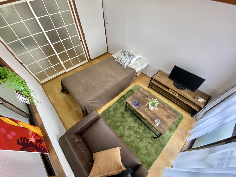 スカイコーポ住吉 リビング