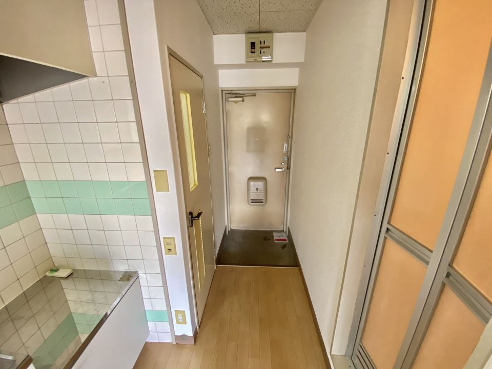 スカイコーポ住吉 玄関