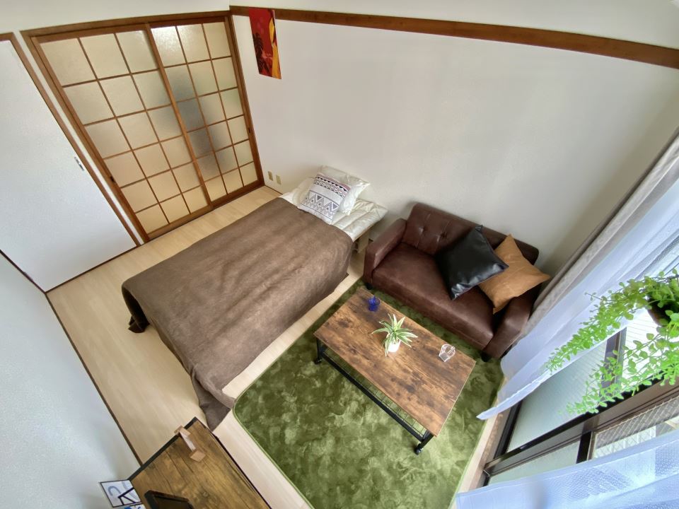 スカイコーポ住吉 リビング