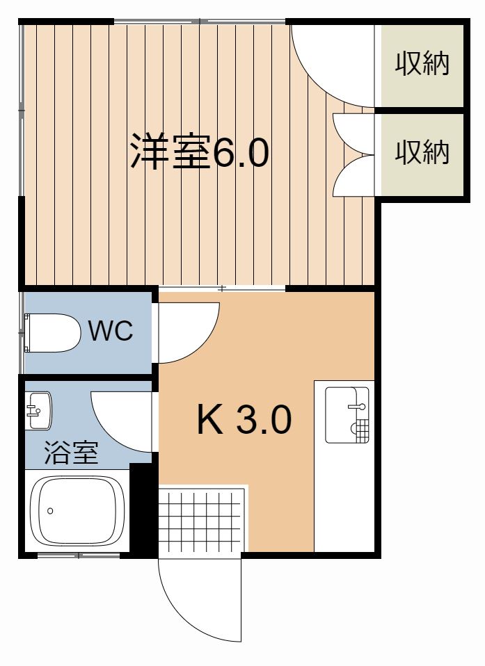 コーポさくら 間取り
