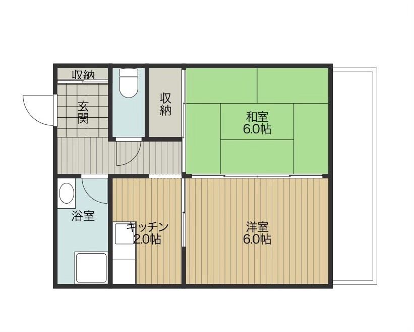 マンション松原 間取り