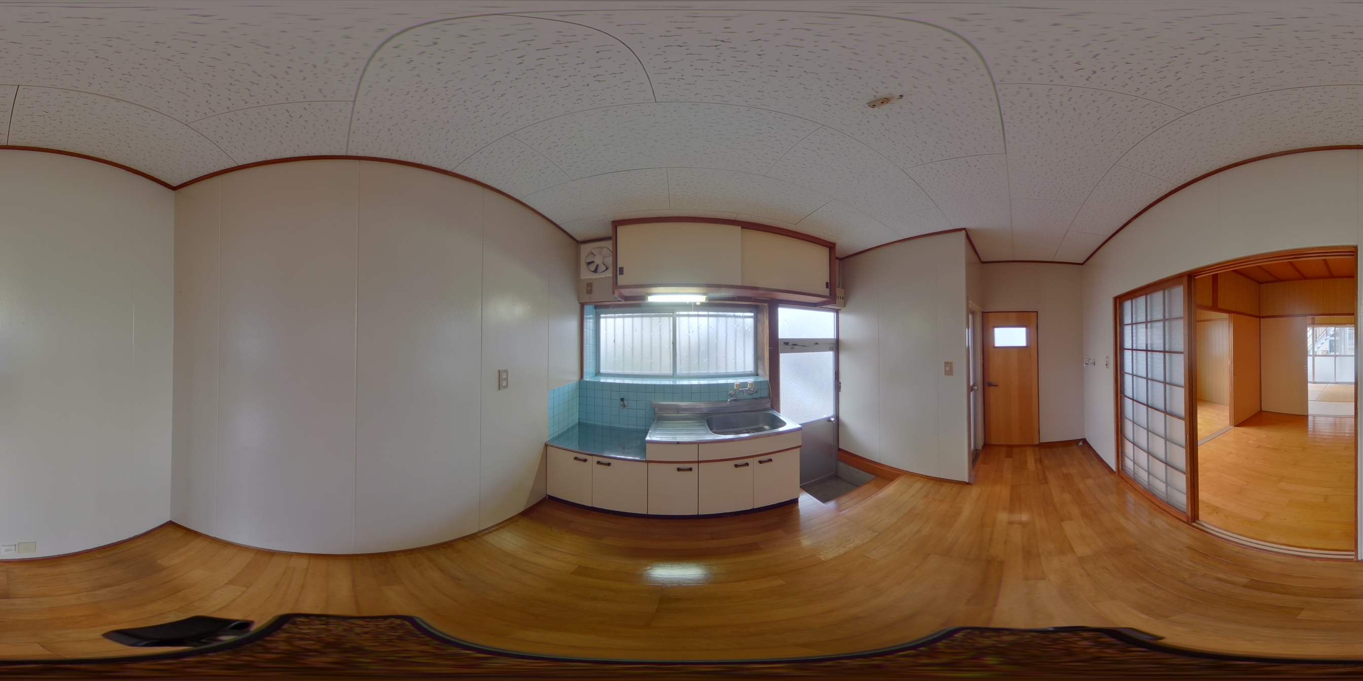 山口アパートＢ キッチン