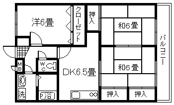 ユーシンハイツⅠ 間取り