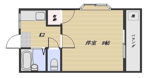 ホワイトハイムⅡ 間取り