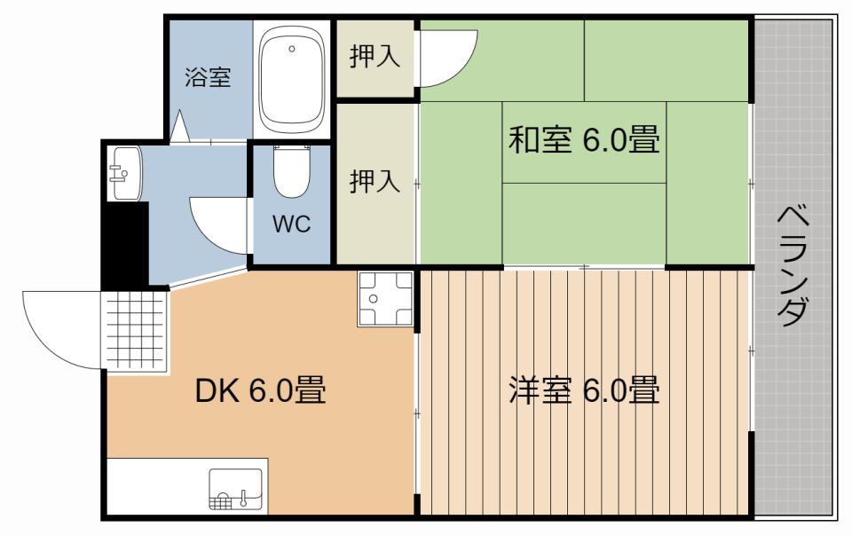 エザンスＭ 間取り