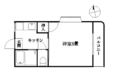 ホワイトハイムⅡ 間取り
