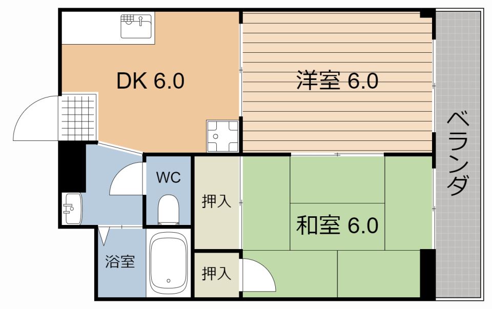 エザンスＭ 間取り