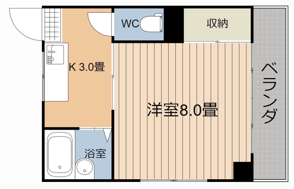 レジデンス中央 間取り