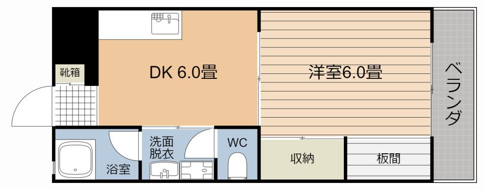 メゾン甲南 間取り