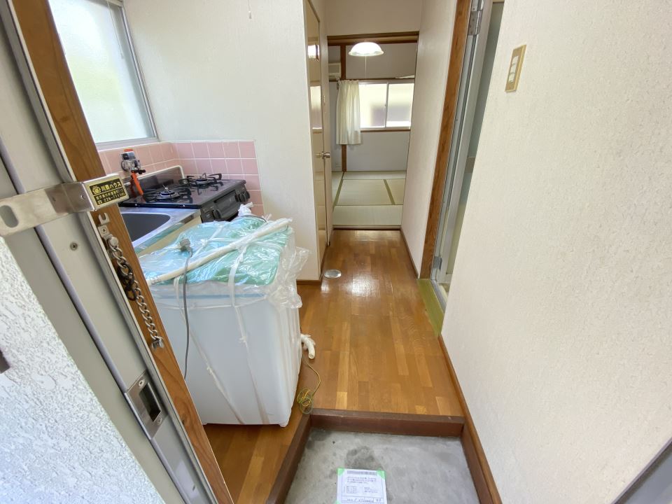 錦江ハイツ 玄関