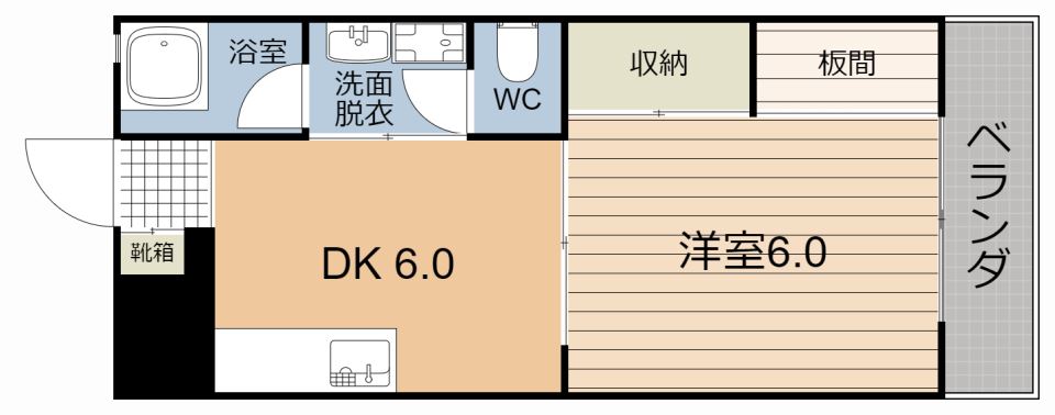 メゾン甲南 間取り