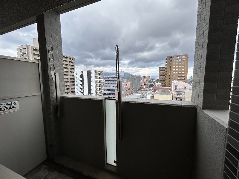 リッチリバー壱番館 ベランダ