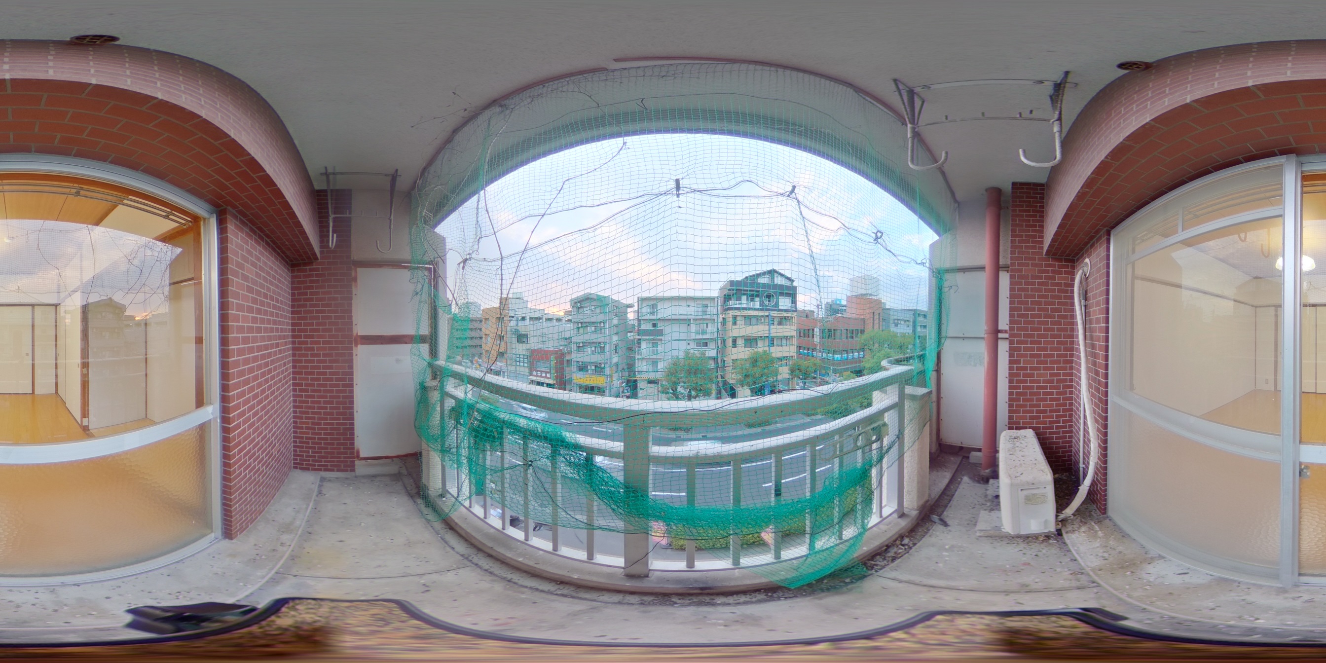 メゾン甲南 ベランダ