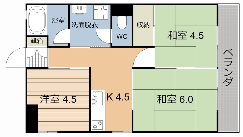 メゾン甲南 間取り