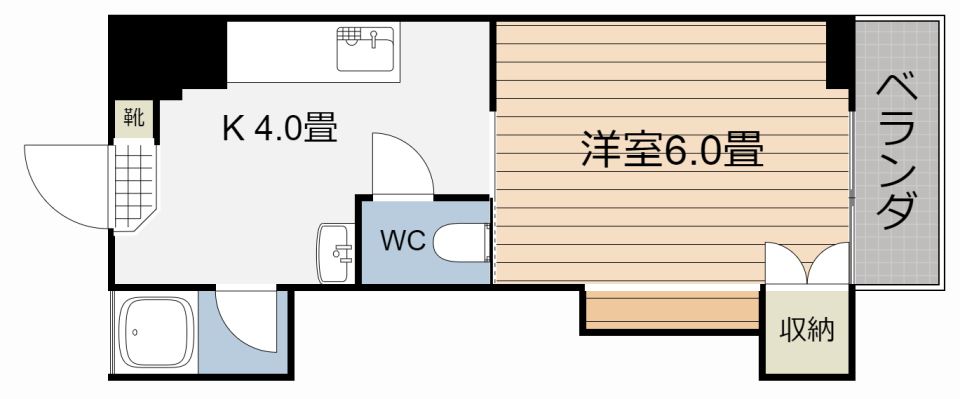 シャインパール池田 間取り