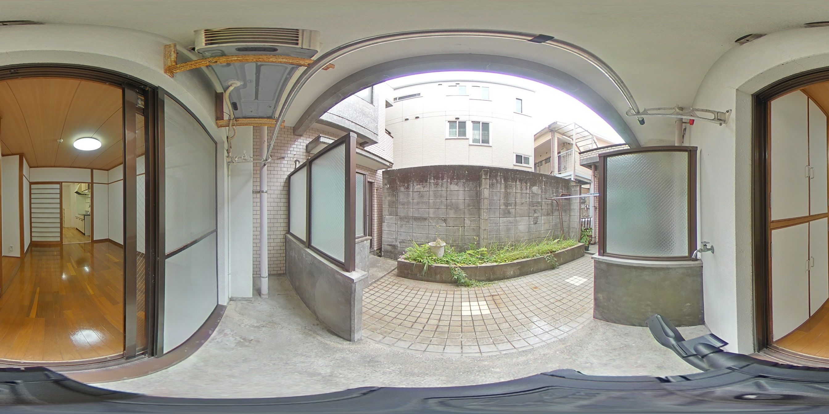シャインパール池田 庭