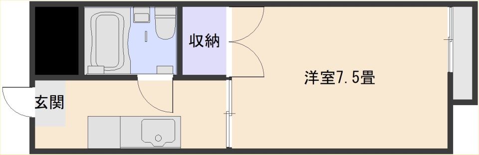 コーポ御用 間取り