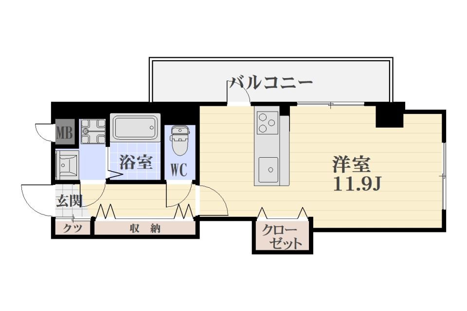 ＷＯＷマンション　タケハラ 間取り