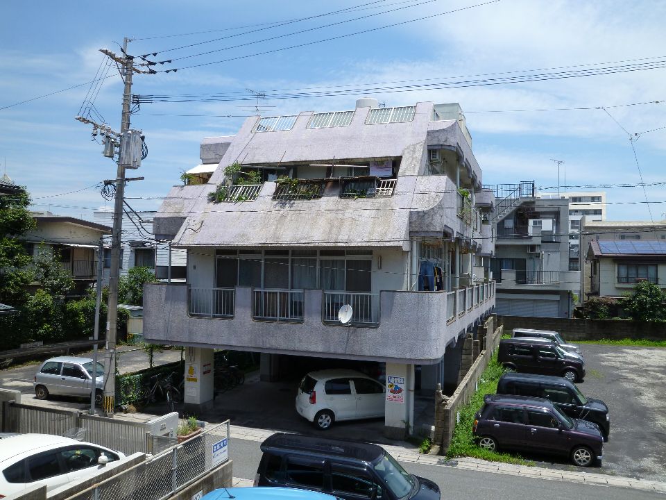 白百合荘 ベランダ
