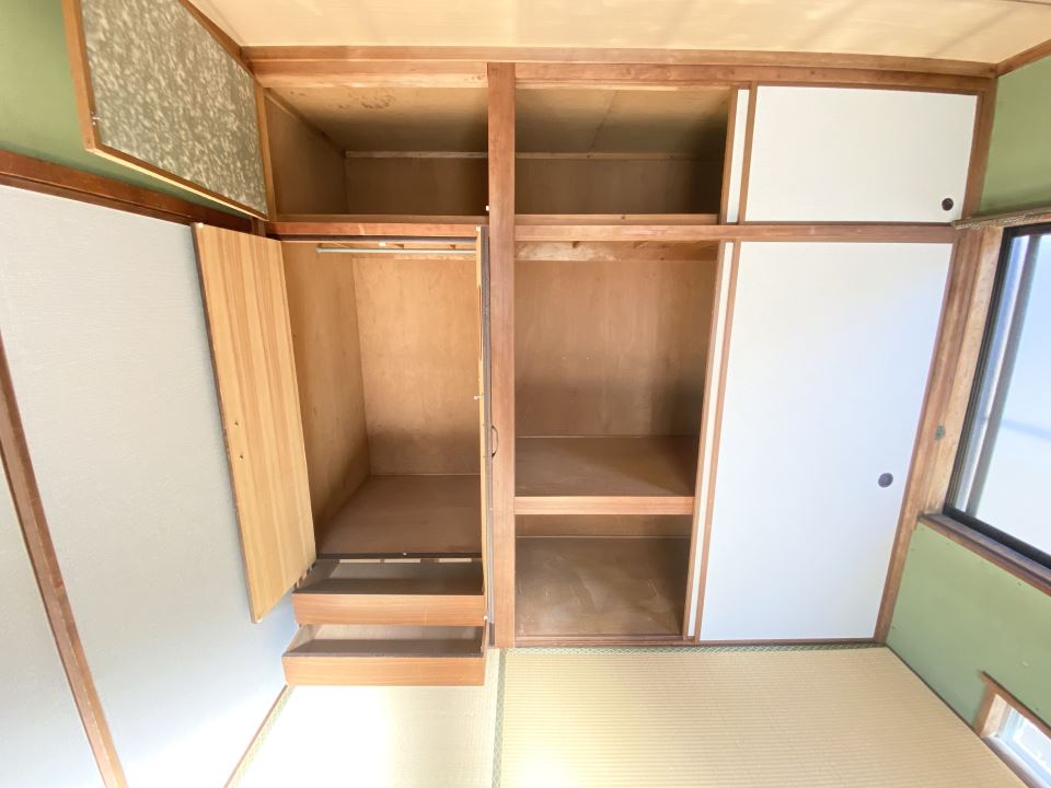 五百路アパート 収納