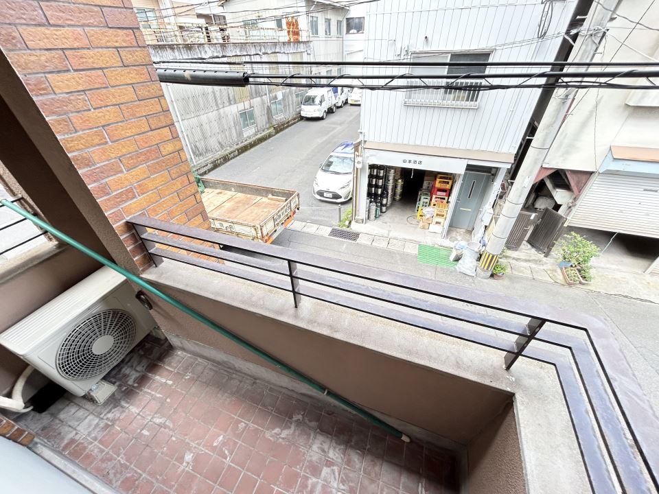 竹田ハイツ ベランダ