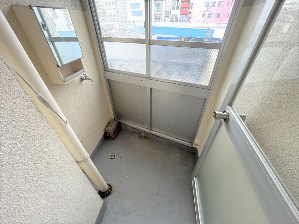 中央ビル（上本町） ベランダ