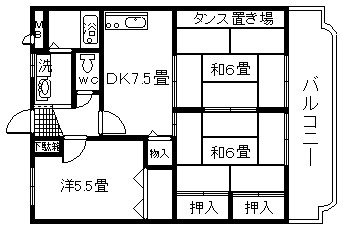 ユーマンハイツ 間取り