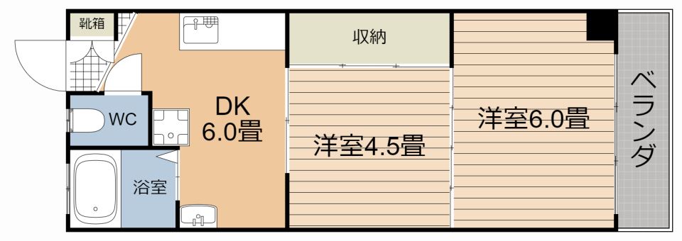水溜ビル 間取り