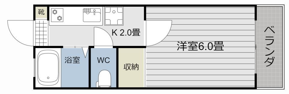 エントピア鴨池Ⅱ 間取り